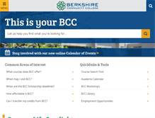 Tablet Screenshot of berkshirecc.edu